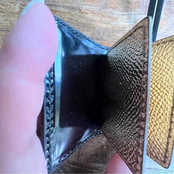 Dolce & Gabbana Black Leather Book Purse Charm - Picture 7 of 8